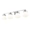 Z-Lite Vaughn Vanity, 4-Light, 7.75 In.W x 31.5 In.L x 9.5 In.H, Chrome /Matte Opal 735-4V-CH - alternate 8